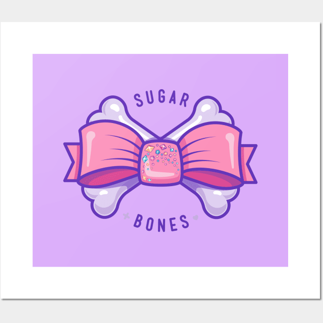 Cute Bow Tee Wall Art by Sugar & Bones